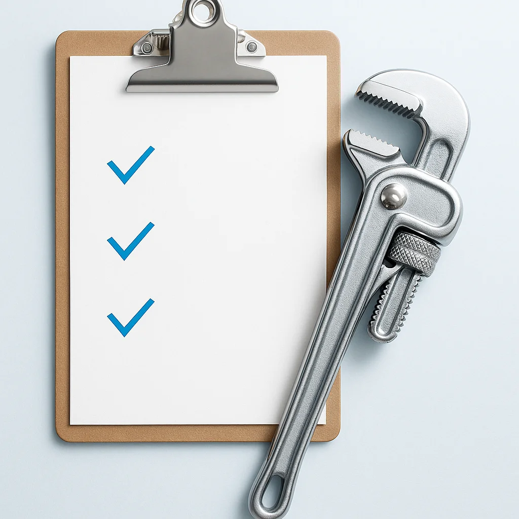 Plumber hiring checklist